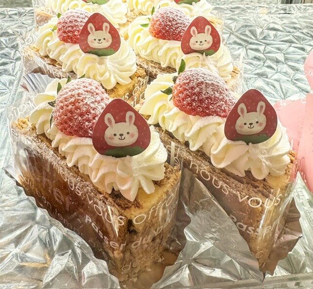 苺のミルフィーユ