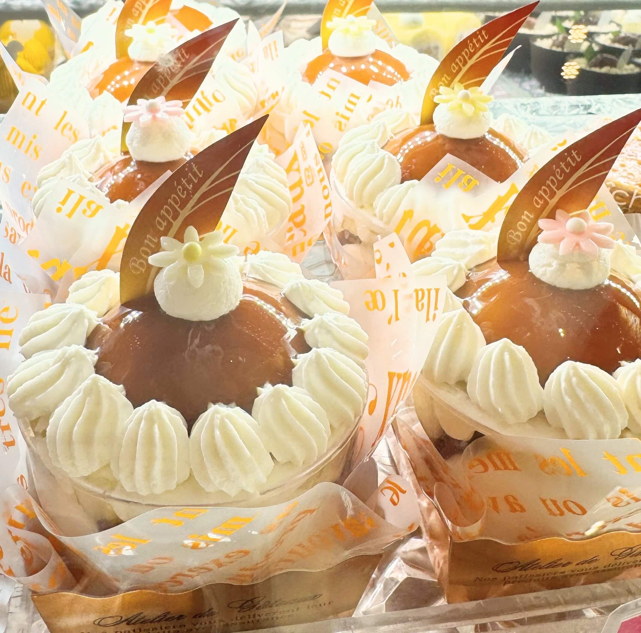 キャラメルとごろごろ　ラ・フランス